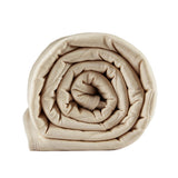 Jersey Knit Cool Touch Down Alternative Throw, Tan