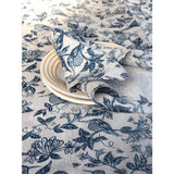 French Home Set of 4 Honeysuckle Napkins - Indigo