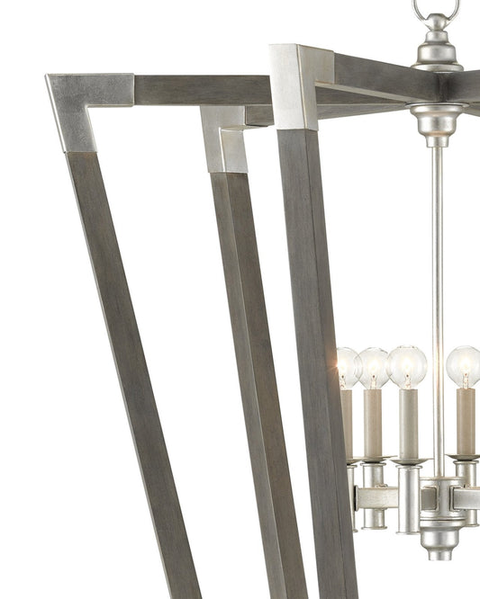 Bastian Large Gray Lantern