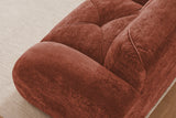 MYLO 80" Loveseat with 1 Ottoman