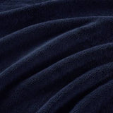 8-Piece 800gsm Cotton Absorbent Towel Set, Navy