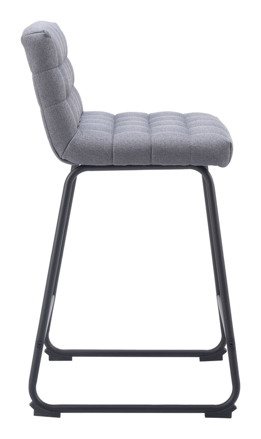 Pago Counter Stool (Set of 2) Gray