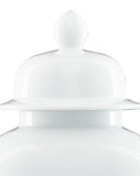 Imperial White Ginger Jar