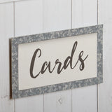 Rustic Wood Card Box