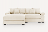 DESEO 92" Loveseat with 1 Ottoman