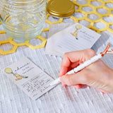 Honey Bear Baby Shower Advice Card Tip Jar Set