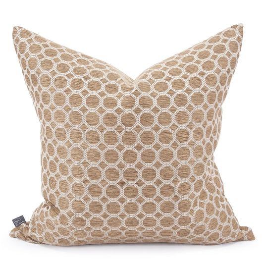 24 x 24 Pillow Pyth Gold - Down Alternative Insert