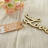 Love Antique Gold Bottle Opener