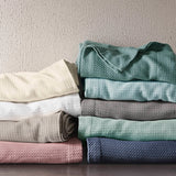 All-Season Egyptian Cotton Woven Bedding Blanket, Ivory