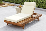 ORVA Outdoor Lounge Chaise with Headrest