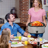 Wholesale 26 Quart Roaster Oven with Visible Self-Basting Lid