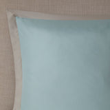 Damask Pieced Diamond 8-Piece Comforter Set, Blue