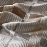 Wholesale 300GSM Multi-Color Jacquard Oversized Comforter Set, Taupe
