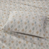 Flannel Cotton Print Sheet Set, Fall Leaves