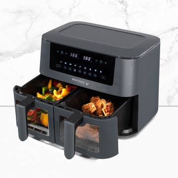 Holstein 8.4QT Dual Basket Digital Air Fryer