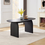 Birch 71" Oval Dining Table