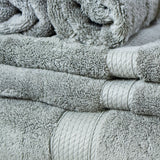 800 GSM 6-Piece Long Staple Combed Cotton Towel Set
