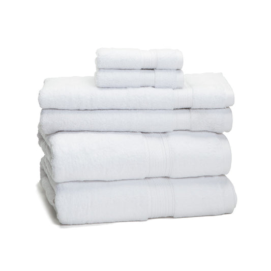 800 GSM 6-Piece Long Staple Combed Cotton Towel Set
