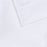 Sheet Set with Side Storage Pockets, White