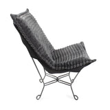 Puff Chair Shar Pei Charcoal/Black