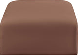 Arc - Faux Leather Ottoman