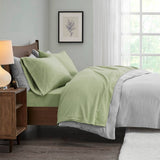 Microfleece Warm Sheet Set, Green