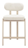 Aurea Counter Stool (Set of 2) Light Gray