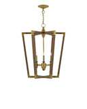 Bastian Medium Chestnut Lantern