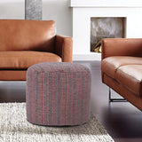 Tall Pouf Alton Berry