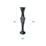 Oceanique Flared Iron Vase- Small