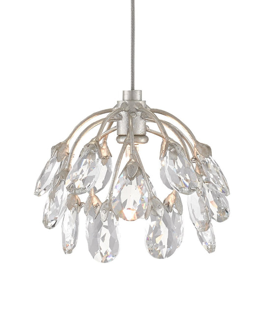 Crystal Bud 15-Light Linear Multi-Drop Pendant