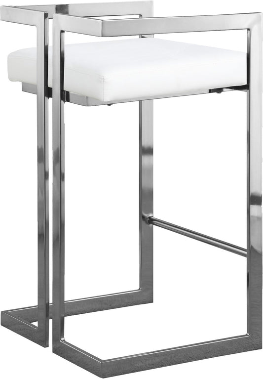 Ezra Contemporary Counter Stool Set of 2 - Stylish Seating for Home Bar or Kitchen with Comfort