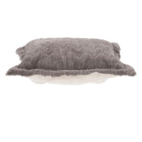 Puff Ottoman Cover Angora Stone -Cover Only