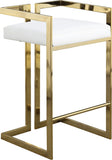Ezra Contemporary Counter Stool Set of 2 - Stylish Seating for Home Bar or Kitchen with Comfort