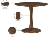 Tulip Dining Table - Chic Mid-Century Modern Design for Cozy Spaces, Perfect for Intimate Dinners