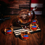 Republican Party Wine & Whiskey Decanter Set