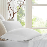 Premium Egyptian Cotton Sateen Sheet Set, White
