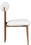 Dario Dining Chairs - Set of 2 Contemporary Vegan Leather Design with Comfort and Style