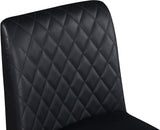 Bryce Contemporary Dining Chair Set - Stylish Quilted Design with Comfortable Cushions and Metal Frame