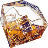 Set of 4 Diamond Whiskey & Wine Glasses 10oz