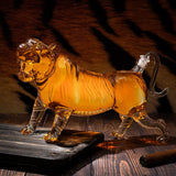 Tiger Decanter 1000ml 11"L Whiskey
