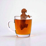 Silicone Dachshund Tea Infuser Loose Leaf Strainer