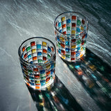 The Wine Savant Artisanal Hand Painted Stained Glass