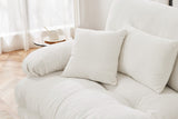 CLOUDIES 134" 3 Seater Sofa with 1 Ottoman