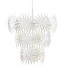 Bismarkia Large White Chandelier