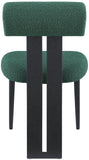 Dario Vegan Leather Dining Chairs - Set of 2, Contemporary Comfort with Stylish Walnut Frame