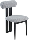 Dario Vegan Leather Dining Chairs - Set of 2, Contemporary Comfort with Stylish Walnut Frame
