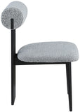 Dario Vegan Leather Dining Chairs - Set of 2, Contemporary Comfort with Stylish Walnut Frame