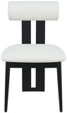 Dario Dining Chair Pair – Contemporary Vegan Leather Design with Comfort & Durability for Modern Homes