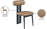 Dario Dining Chair Pair – Contemporary Vegan Leather Design with Comfort & Durability for Modern Homes
